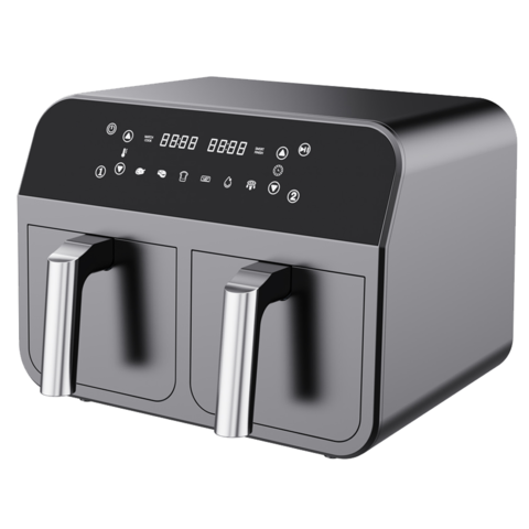 Black+Decker 2.6L Digital Air Fryer White and Black 220V