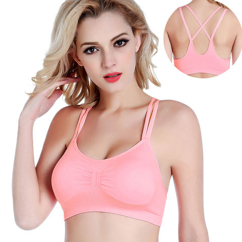 Hot Sale High Quality Women Girls Sexy Shockproof Padded Yoga Sports Bra  Vest - China Ladies Dancing Shoes and Ballet Accessories price