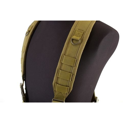 Tactical Combat Chest Rig Bag Protective Vest Front Pouch Recon
