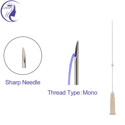 China Polydioxanone monofilament pdo suture thread high density nose ...