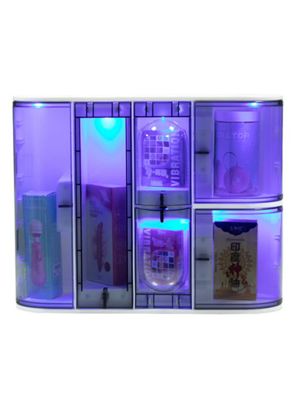 Glass Candy storage 6boxes - Five S Glass and Acrylic Products