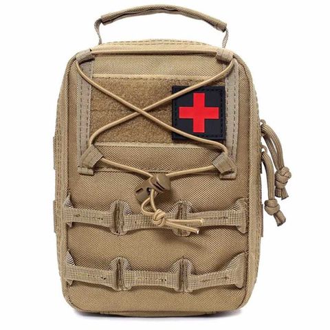 Empty First Aid Bags, Travel Medicine Bag, Medical Supplies Organizer Bag,  Portable Kit for Traveling, Car, Home 