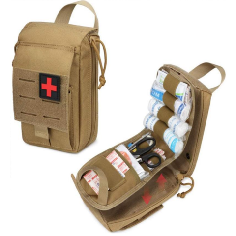 EMT Emergency First Responder Rescue Tool Kit Pouch with Tactical