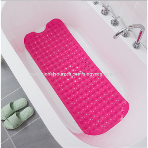 Bathtub Mat Bath Pillow Set Non-slip Bath Mat PVC Foam with