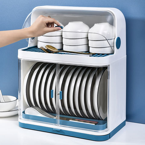 1pc Metal Dish Rack, Household Tabletop Multifunctional Multi-layer Bowl  And Plate Drainage Rack, Tableware, Chopsticks, Cutting Board, Storage Rack,  Kitchen Accessories