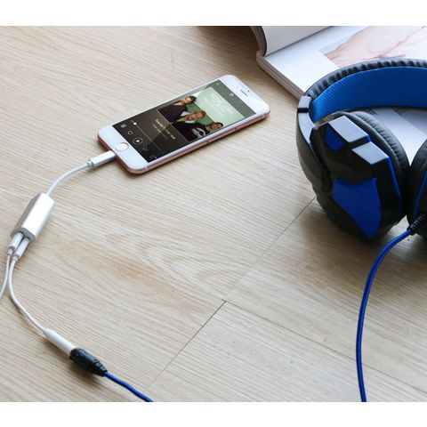Comprar Adaptador de conector de auriculares Lightning original a 3,5 mm  Divisor de audio para iPhone 12 11 xs xr 8 7 plus apple ipad pro  Convertidor de audio Cable auxiliar