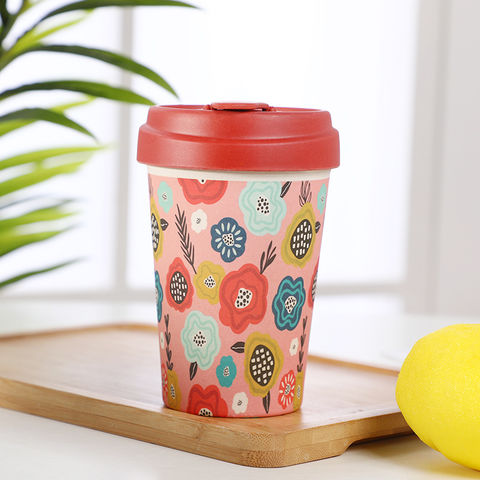 Promotional Coffee Mugs with Bamboo Lid