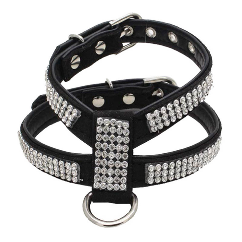 Buy Wholesale China Dog Collar Adjustable Pet Products Pet Necklace Pu  Leather Dog Leash Bling Rhinestone Pet Collar & Diamond Dog Collars at USD  0.79