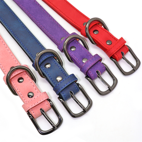 Buy Wholesale China Fashion Pet Accessories Luxury Leather Dog Collars,pu  Classic Printing Designer Dog Collar Leash & Leather Dog Collar at USD 1.52