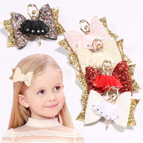 Wholesale New fashion design ear colorful girls shining sequined