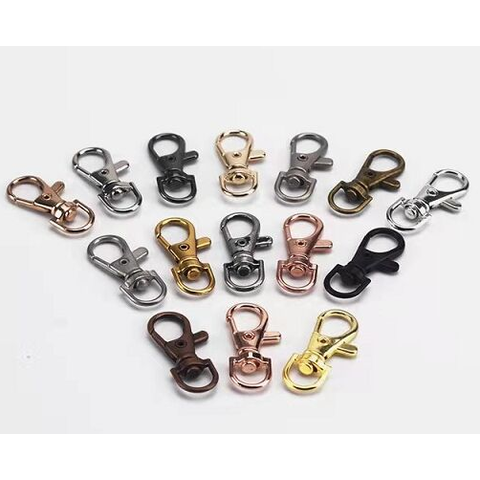 Lobster Swivel Keychain Car Key ring Dog Chain Belt Clasp Clip