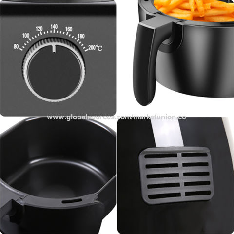 Buy Wholesale China Electric Air Fryer,4.5l Hot Air Fryers Cooker With Dual  Temperature And Time Knob Control, Easy Use & Air Fryer at USD 16.67