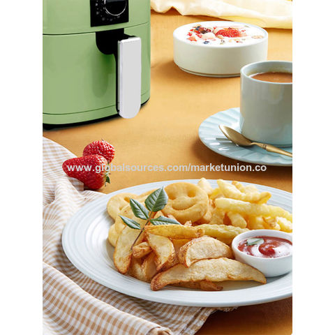 4-5L Air Fryer Without Oil Hot Air Electric Fryer with Viewable Window  Fume-free French fries electromechanical oven intelligent - AliExpress