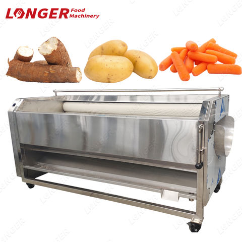 Ginger and Potatoes Washing Machine/Ginger Washer/Ginger Peeler Machine