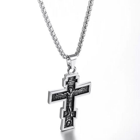 Men's Catholic Jewelry | Men's Cross Necklaces, Cuff Links, Rings – The  Little Catholic