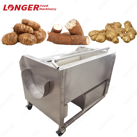 Brush Roller Vegetable Washing Machine Vegetable Washing and Peeling Machine  - China Vegetable Washing Machine Vegetable Washing, Ginger Washing and  Peeling Machine