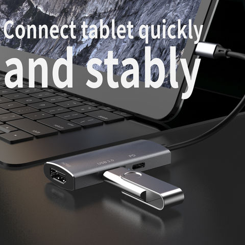 3-en-1 USB centro USB 3,0 100w PD de carga