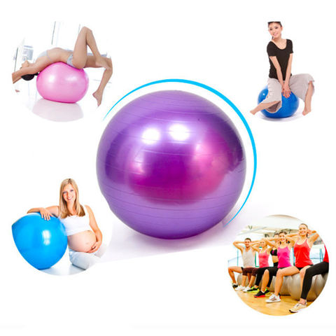 Yoga Balls Bola Pilates Fitness Gym Balance Fitball Exercise Pilates  Workout Massage Ball