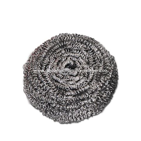 Scrub Time Stainless Steel Dish Scourers, 4 Pack, 20g