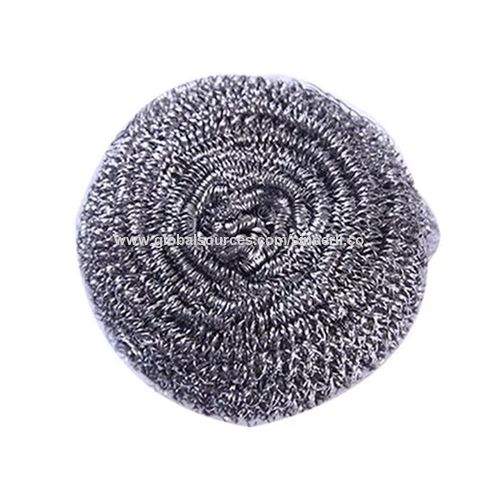 Scrub Time Stainless Steel Dish Scourers, 4 Pack, 20g