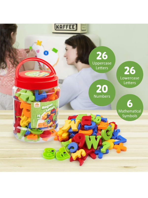 Buy Wholesale China Magnetic Letters Numbers Alphabet Fridge Magnets Colorful Plastic Abc 123 Educational Toy Presch & Educational Toy Set Preschool at USD 10.99 | Global Sources