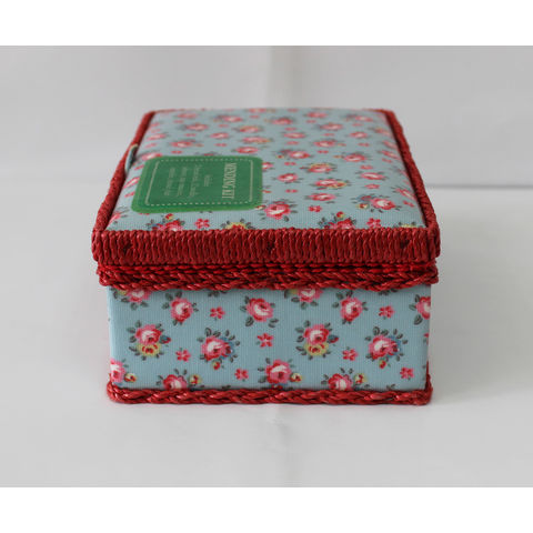 Boîte de Couture Mini Portable et Simple - Kit de Couture Compact pour Voyage et Usage Domestique