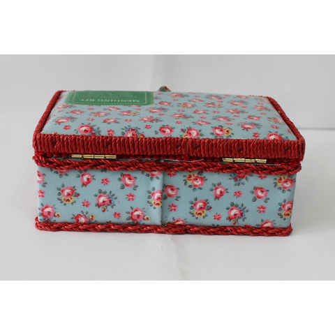 Boîte de Couture Mini Portable et Simple - Kit de Couture Compact pour Voyage et Usage Domestique
