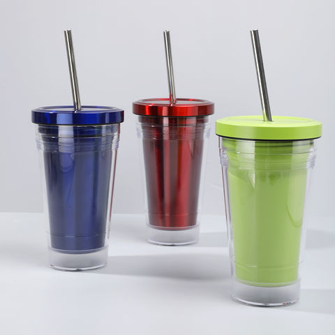 Buy Wholesale China Insulated Tumbler Cup With Straw Lid And Flip Lid  Reusable Stainless Steel Water Bottle & Steel Water Bottle at USD 2.95