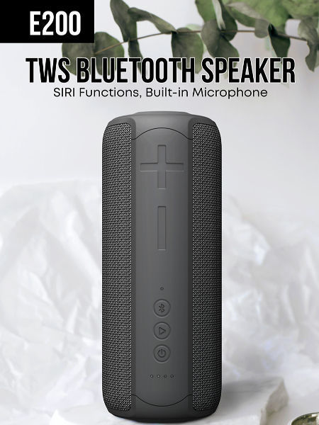 2500mah Portable Wireless Bluetooth Speaker Waterproof IPX7 20W Bass Mode With Lanyard For Hiking Supplier