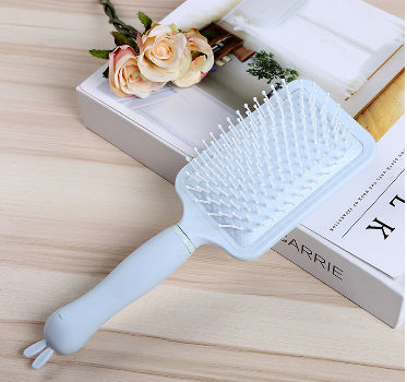 High Quality Custom Logo Plastic Paddle Hair Brush, High Quality Hair 