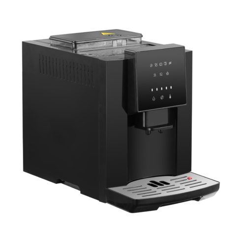  Máquina de café totalmente automática, cafetera de un solo  toque, acero inoxidable, 206 plata : Hogar y Cocina