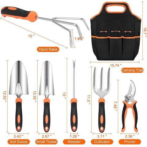 Buy Wholesale China 5pcs Stainless Steel Garden Tools Set With