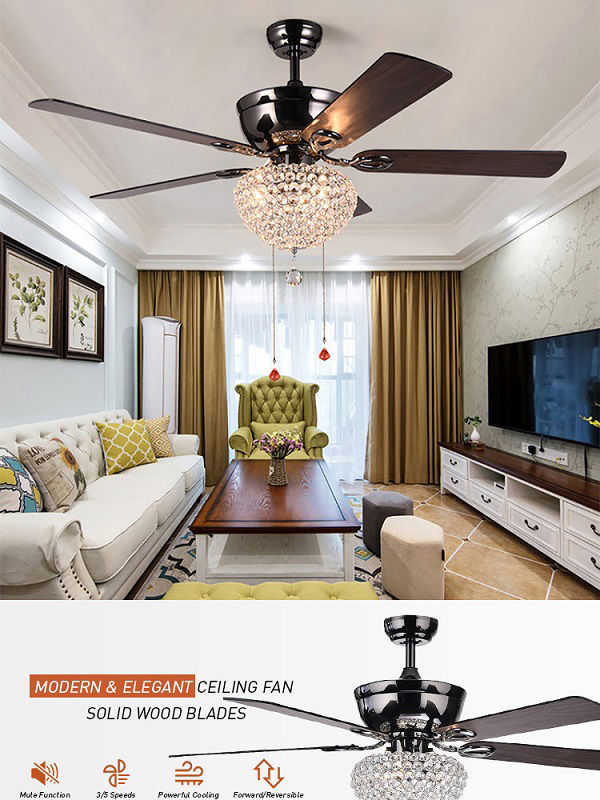 Whole China 5 Blade Ceiling Indoor Fan Remote Control Home Decoration With Light Panel At Usd 54 3 Global Sources - Elegant Ceiling Fans With Lights And Remote