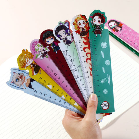 Buy Wholesale China Plastic Ruler New High Quality Anime Demon Slayer  School Season Stationery For Students & Plastic Ruler at USD 0.3