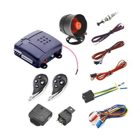 Basic Car Alarm Remote Starter Kit For Car Shkalacar Car Keyless Entry ...