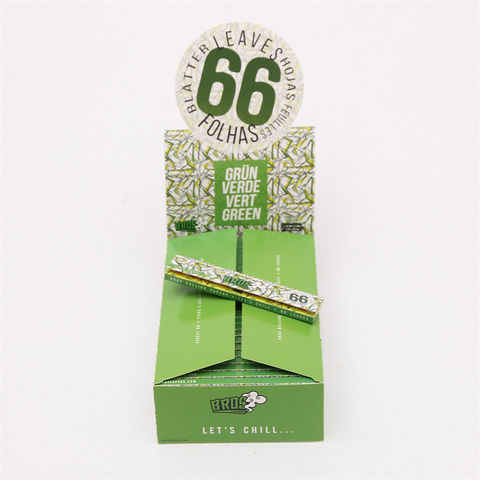 King Size Green Hemp Smoking Rolling Papers