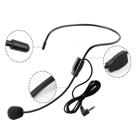 Buy Wholesale China Headset Microphone Handsfree Headband Speaker