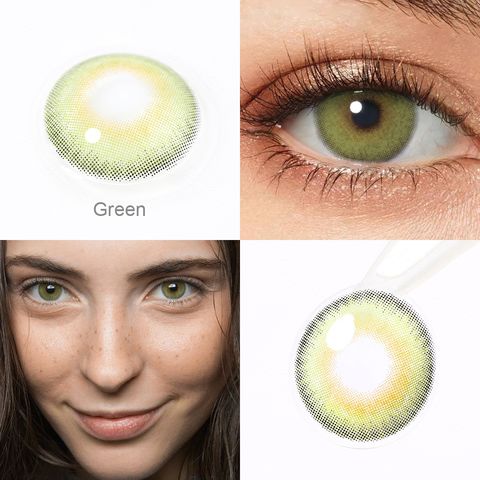 Compre Lentes De Contacto De Ojos De Color Natural Para Uso