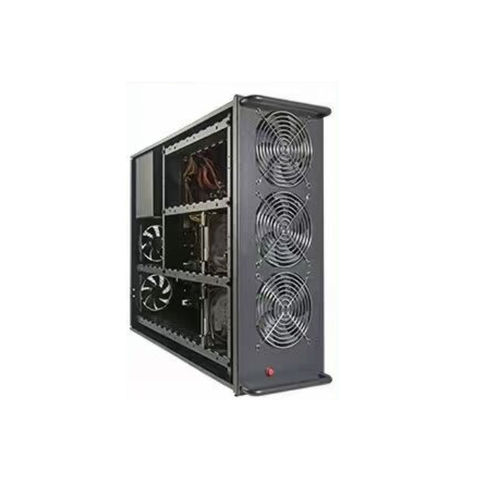 Multi Bank Hard Drive Rig China 256t 512t Sata Hdd Chia Mining Rig For XCH Low Power Consumption ...