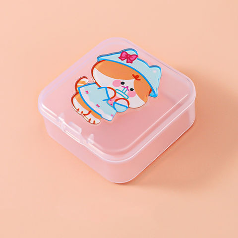 Transparent Storage Box Plastic Box Small PS Storage Box Mini