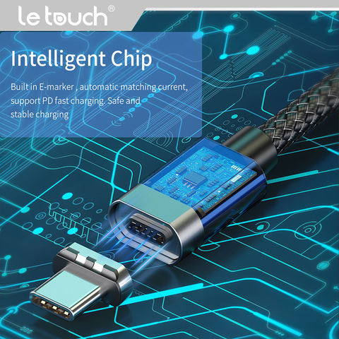 1M length magnetic USB-C/Typc-C cable for charging and data sync
