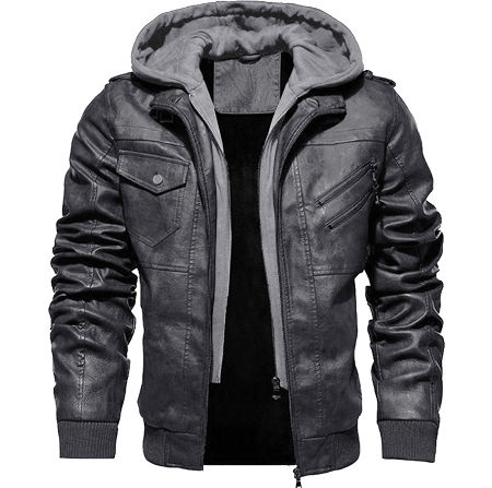 New Men's Leather Jackets, Korean Style Casual Slim Fit Biker leather –  theleathersouq