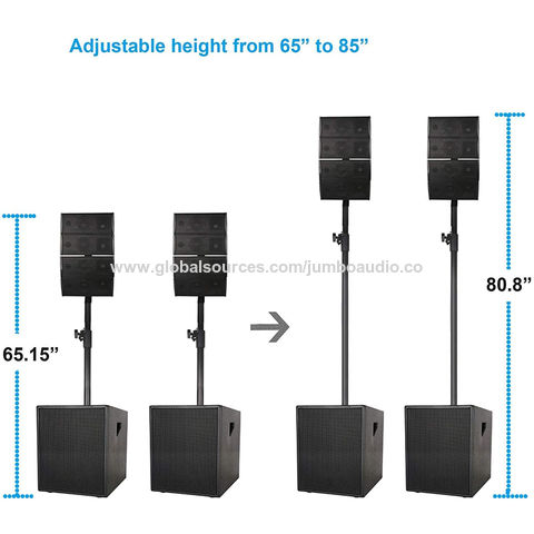 18 Pa DJ 4000 Watts Max Power Active Speaker Built-in Battery/Bluetooth/Amplifier/SD/USB/FM Radio