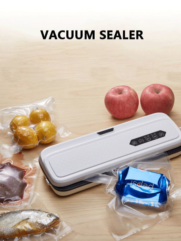China 110W 10 Pieces Vacuum Food Sealer for Dry & Moist Foods