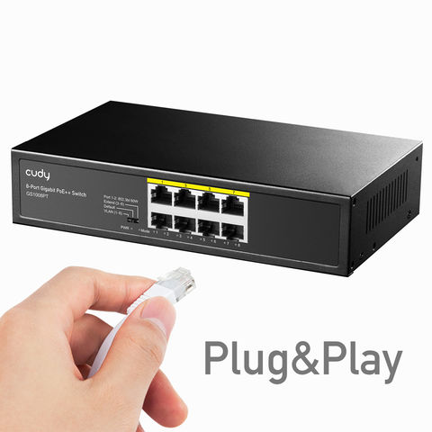 Cudy 8 on sale port gigabit poe switch