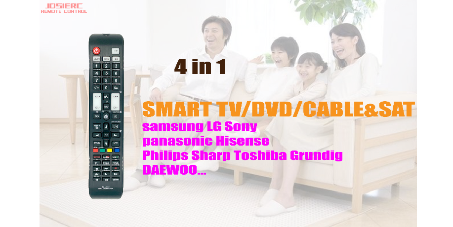 Télécommande TV Universelle pour Samsung, LG, Sony, Philips, Panasonic, Télécommandes universelles