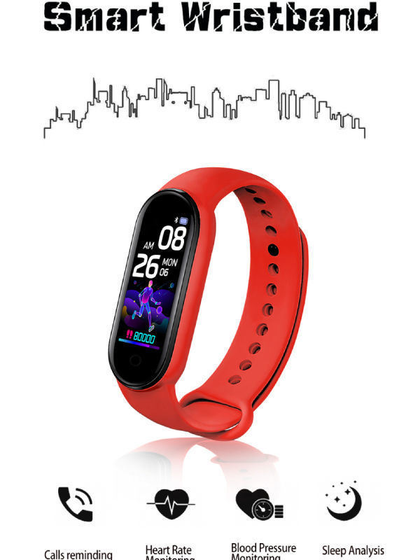 Bracelet Intelligent For M4 M3 Écran Couleur De Bande Smart Band