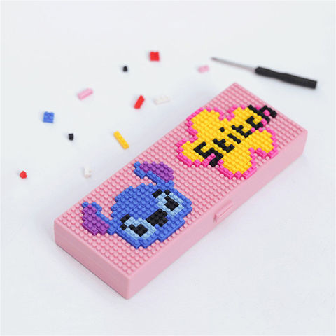 Multifunction Creative 2 Layer Plastic Pencil Cases Cute Cartoon Pencil Case  Kawaii Pupil Pencil Bags Student Stationery Box with Pencil Sharpener  School Supply