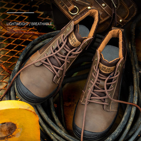 Buy Wholesale China Safety Shoes,industrial Boots Cow Genuine