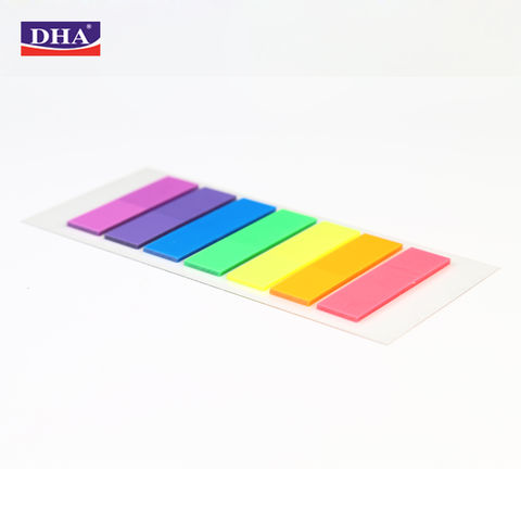 50 x Neon Sticky Memo Notes Pad Index Page Post Markers Tabs Self Adhesive